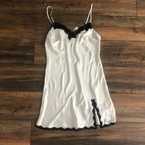 Victoria’s Secret White/Black Nightgown